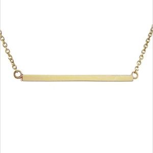 18 karat yellow gold Jennifer Meyer necklace